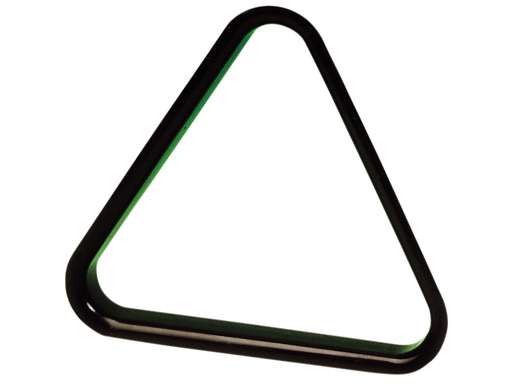 TRIANGLE en plastique noir