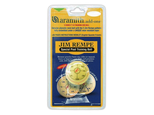 Bille de billard américain d'entraînement ARAMITH Jim Rempe - 57.2 mm