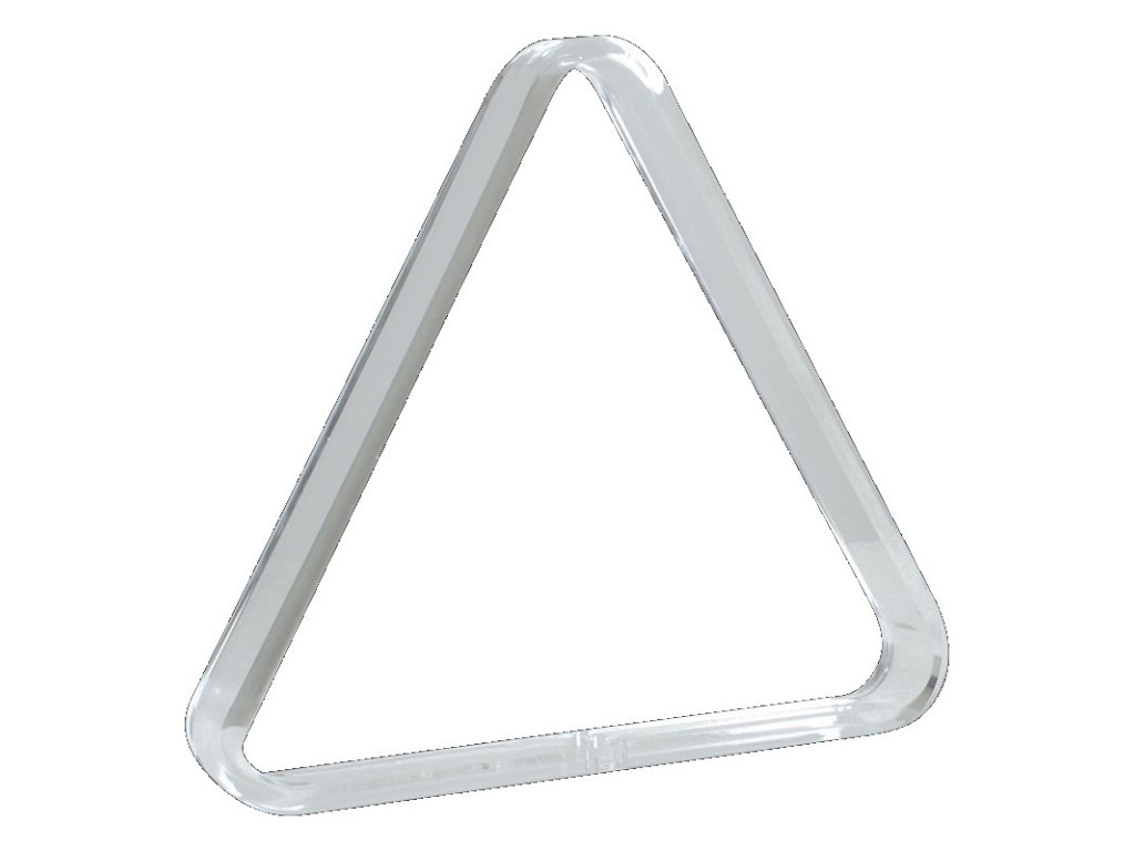 Triangle plexiglass pour billes 57 mm