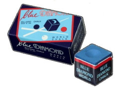 BRUNSWICK craie A Box12 pièces bleu billard craie  – Grandado