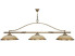 Luminaire CREIL - 3 globes pêche