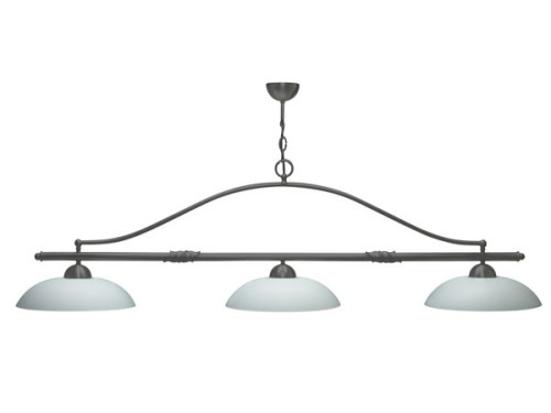 Luminaire KIMI graphite - 3 globes 3926 blancs