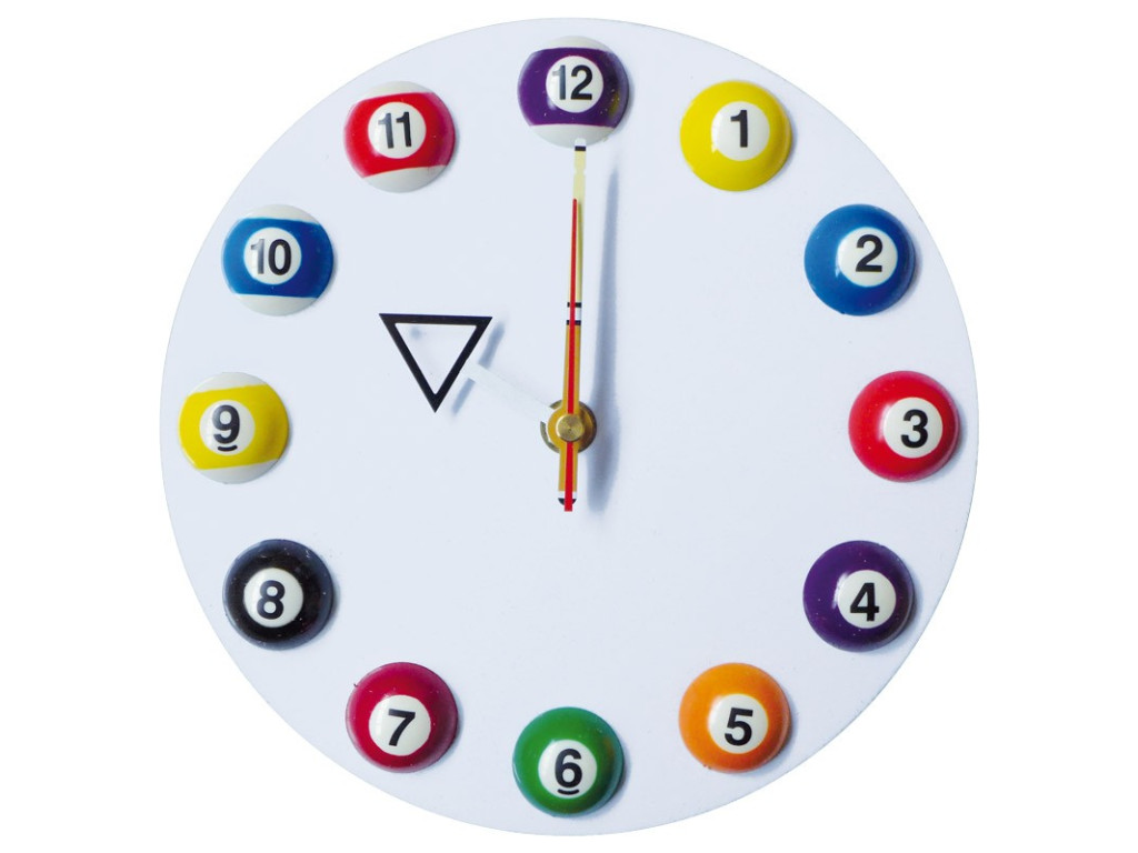 Horloge murale blanche 20cm