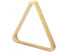 Triangle bois naturel pour billes 57.2 mm