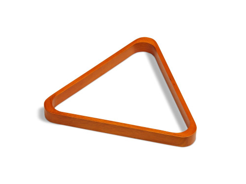 Triangle bois 57.2 mm, finition merisier