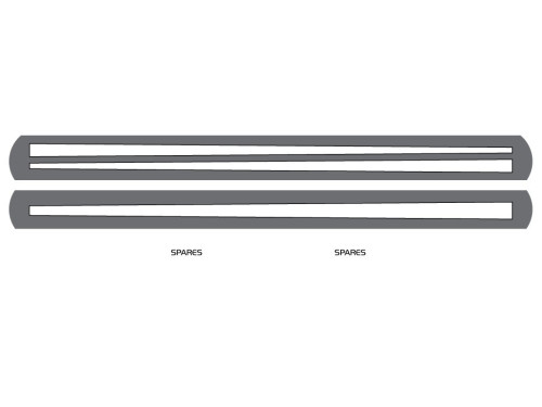 Mallette rigide LONGONI Aquacase 1F-2F - gris
