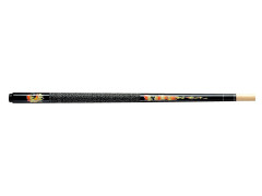 Queue de billard américain FLAMES CF-02 noire - 123 cm - Eurobillards