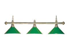 Luminaire evergreen 3 globes verts