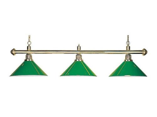 Luminaire evergreen 3 globes verts