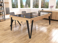 Billard américain Convertible 2m06 - Pack Billard table Design