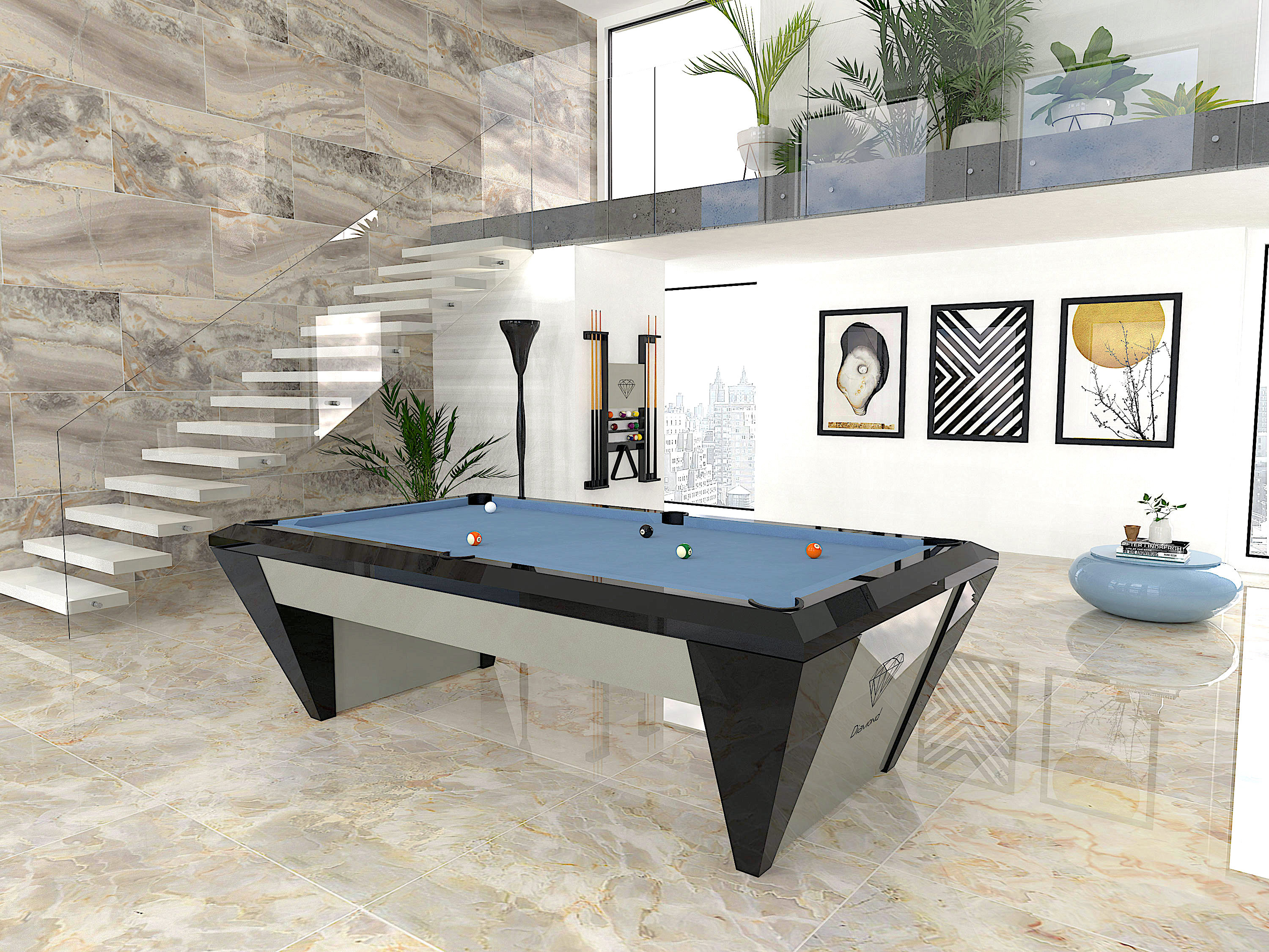 Billard design DIAMOND - Eurobillards