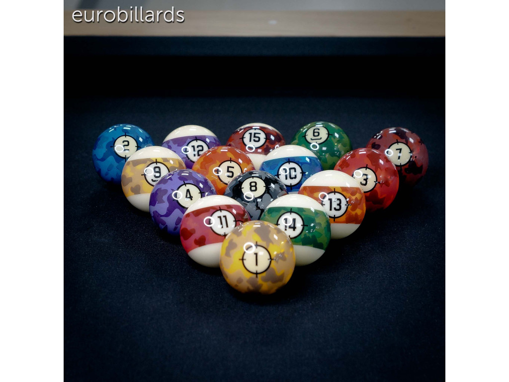 Boule De Billard Aramith Noire Numéro 8 - Diamètre 57.0mm, Billard Français/anglais, Neuve