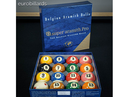 billes de billard américain Super Aramith Pro-Cup TV