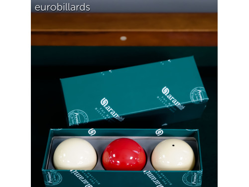 billes de billard français en résine phénolique Aramith Premier au diamètre standard 61,5 mm