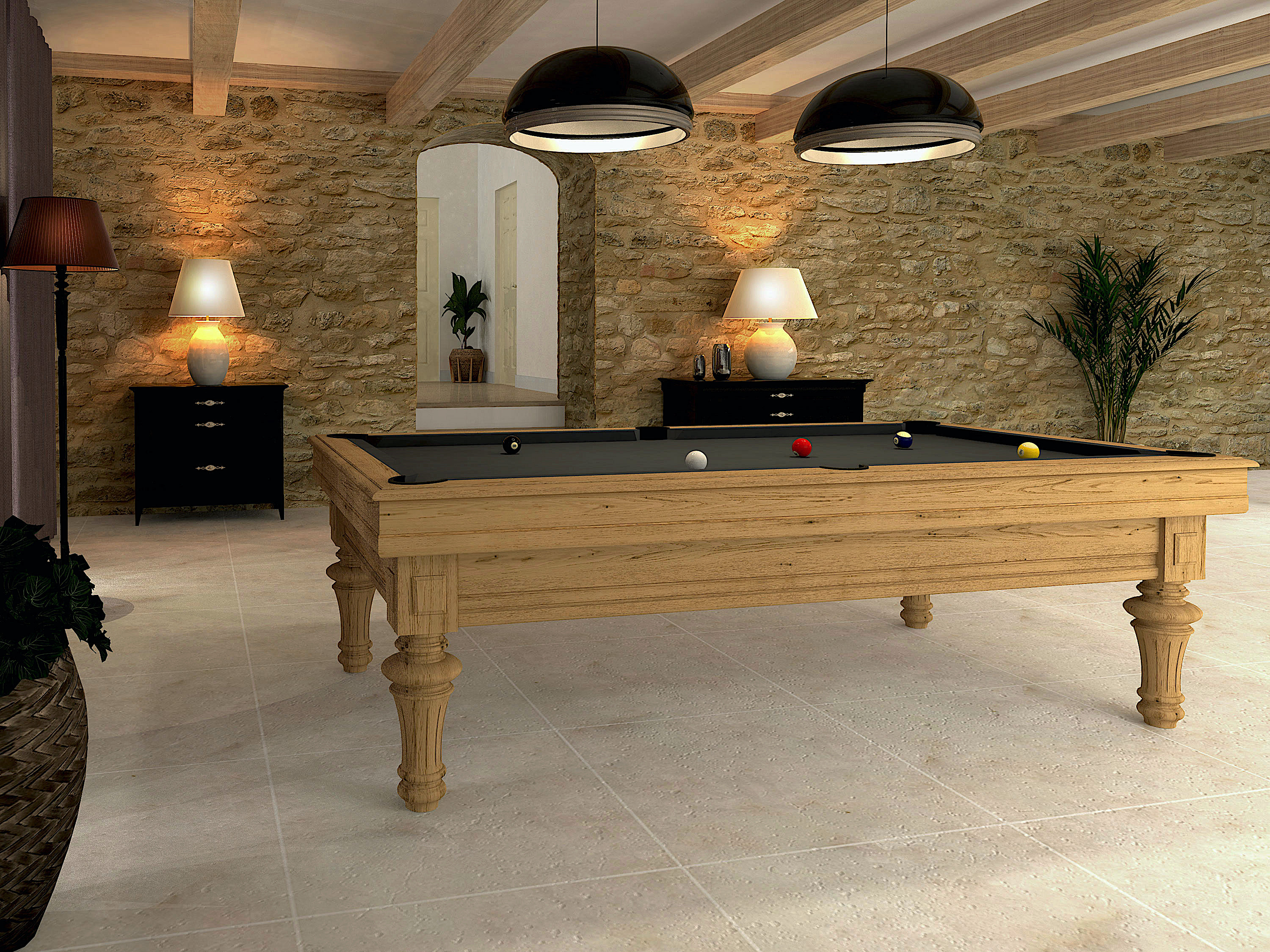 Table billard mixte haut de gamme - Europrestige