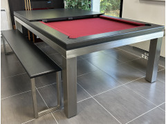 Billard table NEW TENDANCE INOX 2.30 m d'exposition