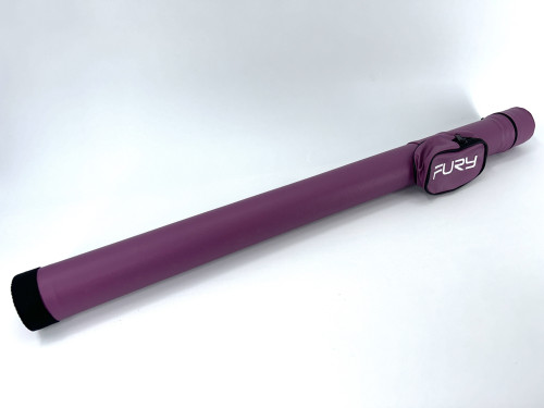 Etui tube FURY Purple pour 1 queue démontable en 2 parties
