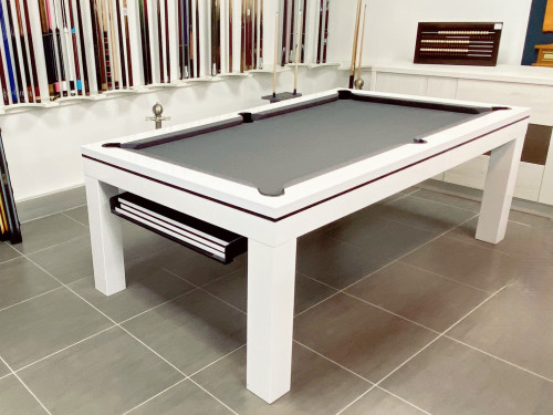 Billard d’exposition NOVEA avec nacelle range-plateau
