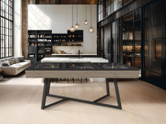 billard table ALTEA chêne éclairci veiné plateau BV