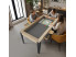 Table à manger BONJEU avec rangement et tapis de jeu intégré sous le plateau