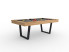 billard table viveo easy V 210 finition chêne sur pieds anthracites jeu américain tissu gris foncé kit accessoires inclus