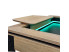 Tablette magnétique chêne naturel pour la table de jeux adapTable d'Eurobillards modèle SCREEN avec débord intérieur commode