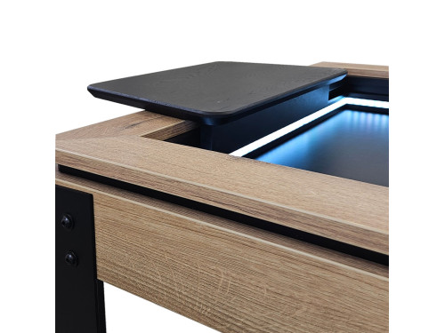 Repose ordinateur SCREEN chêne noir | table de jeu AdapTable