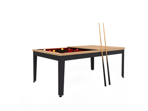 Billard EASY - Chêne bicolore anthracite