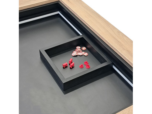 Cadre à dés-jetons FRAME M chêne nature | table de jeu AdapTable