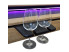 Repose verre à pied WINE DUO chêne noir | table de jeu AdapTable