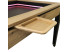 Tablette creuse à jetons BOX S chêne noir | table de jeu AdapTable