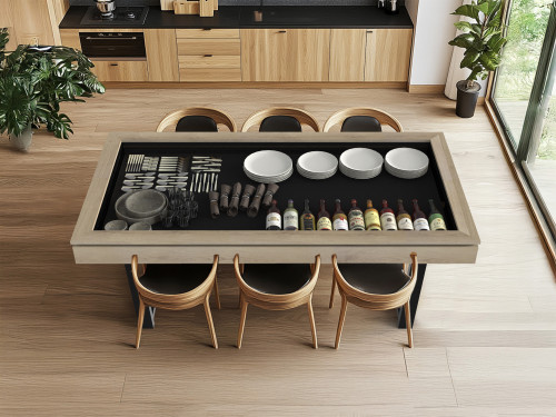 L'AdapTable Urban : Une table à manger multifonction pour tous vos moments de vie