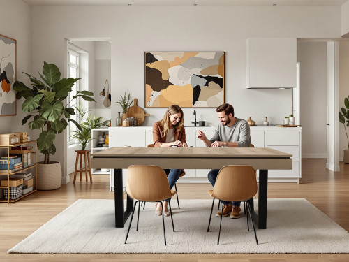 L'AdapTable Urban : Une table à manger multifonction pour tous vos moments de vie