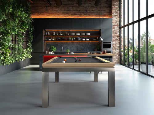 Billard NEW-TENDANCE Table Inox - hover