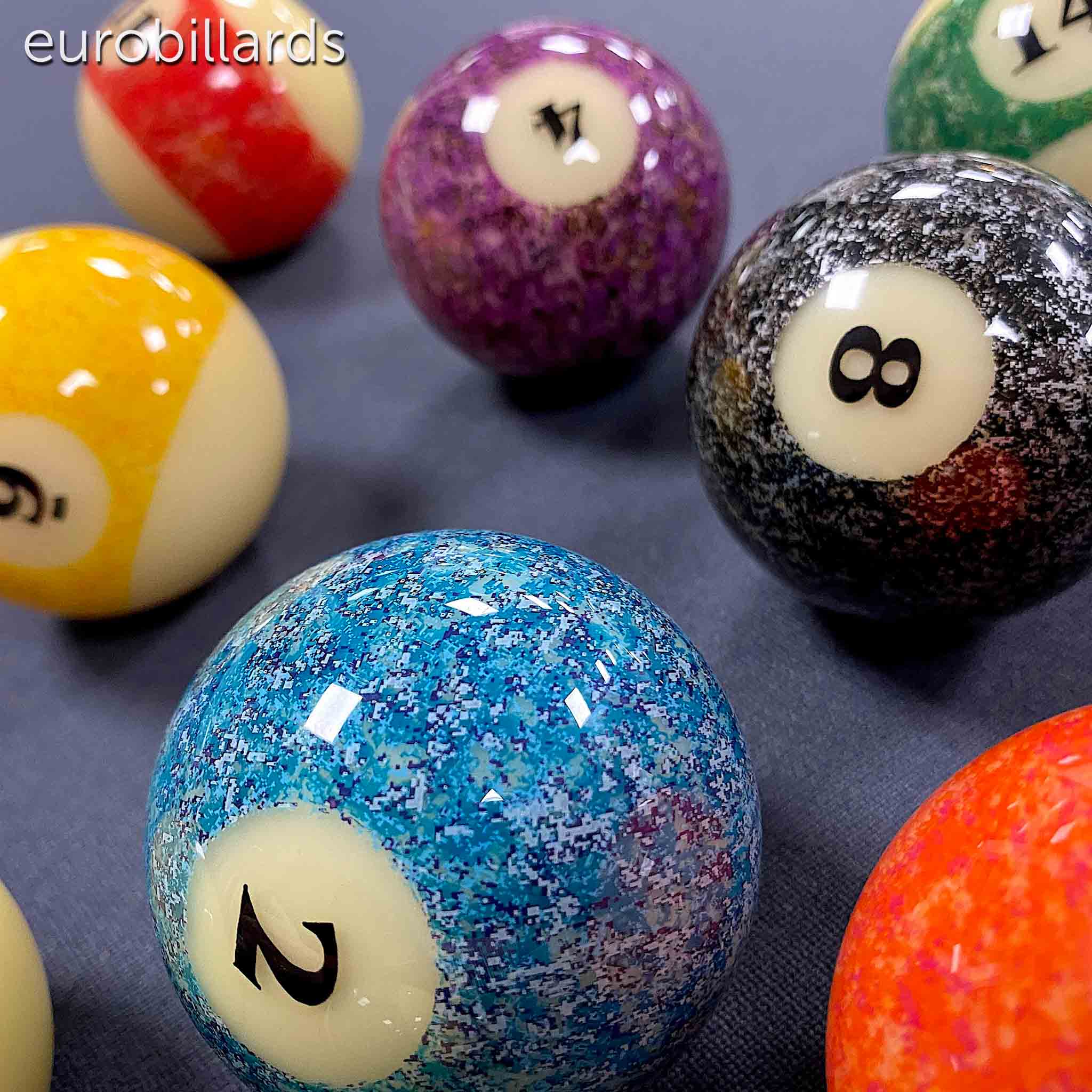 Comment placer les billes de billard?