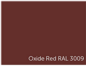 table billard laquÈe couleur rouille contemporain Oxyde Red RAL 3009