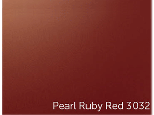 Table de salon rouge, qui se transforme en billard laque Pearl Ruby Red 3032