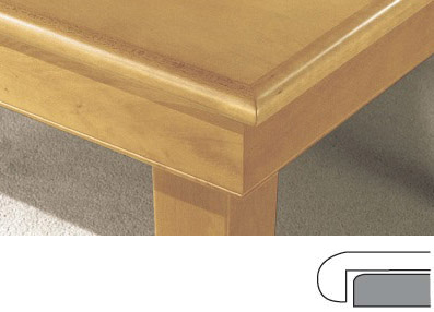 plateau de table a rebord arrondi