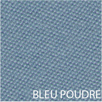 Tissu de billard teinte bleu poudre