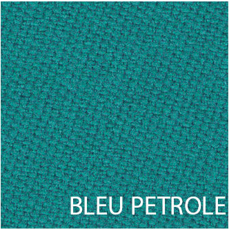 Tissu de billard bleu petrole