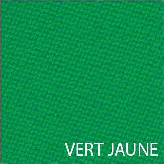 Tissu de billard vert-jaune