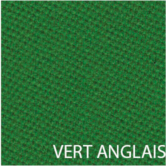 Tissu de billard vert anglais