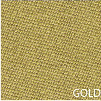 Tapis de billard couleur gold