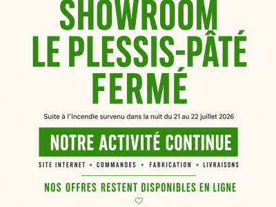 Incendie du showroom Eurobillards du Plessis-Pâté : notre activité continue