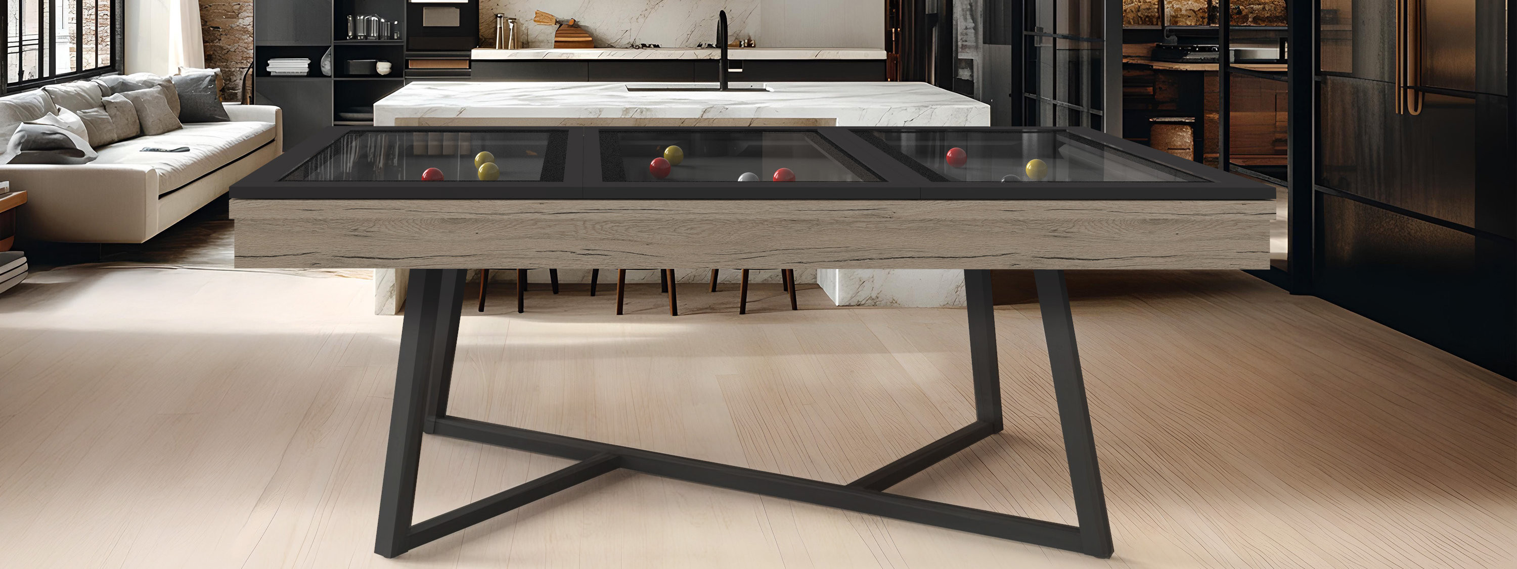Billard Altea, gamme prima pour slider